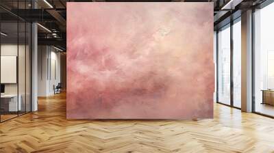 abstract painting background texture with dark old rose Wall mural