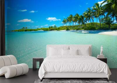  tropical beach Wall mural