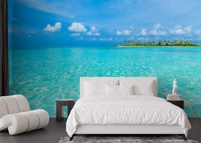  tropical sea Wall mural