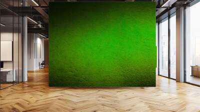 abstract green background or green paper Wall mural