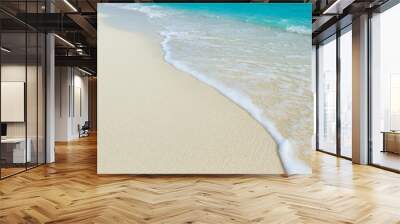 beach and tropical sea . nature background Wall mural