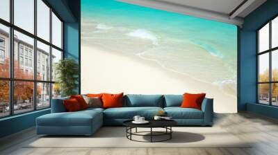 beach and tropical sea . nature background Wall mural