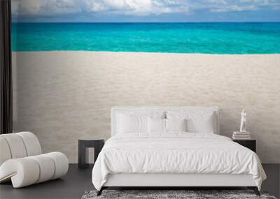 beach and tropical sea Wall mural