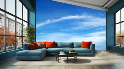 Blue sky Wall mural