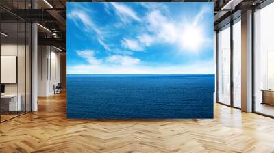 Sea and perfect sky Wall mural