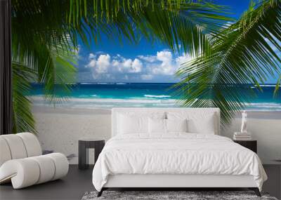 tropical sea Wall mural