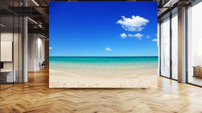 tropical sea Wall mural