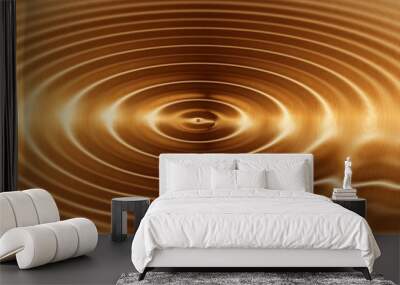 Fondo Ondas sobre metal Wall mural