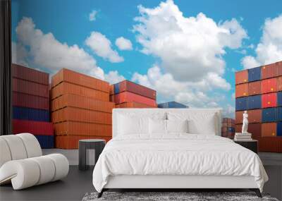 Logistic Concept Wall mural