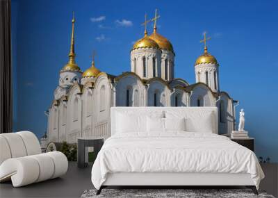 the medieval assumption Cathedral in Vladimir. the Golden ring of Russia Wall mural