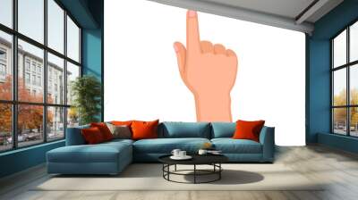 Kid Hand pointer Wall mural