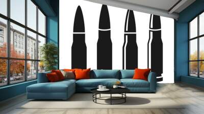 bullet icon in trendy flat design Wall mural