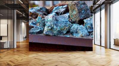 Raw Copper Ore Wall mural