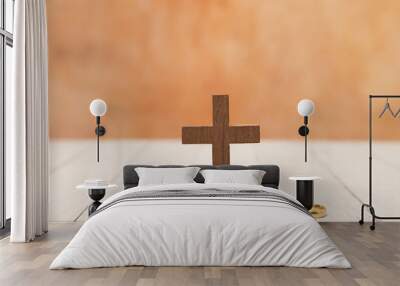 Wedding Bands and the Cross - How does God feel about Divorce? Wall mural