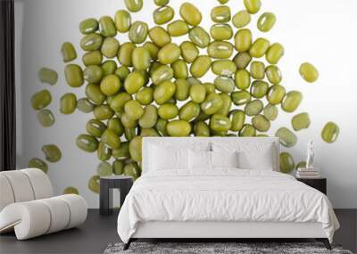 Mungbeans Isolated Transparent Wall mural