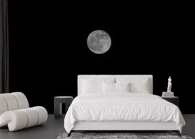 touch the moon from your house Wall mural