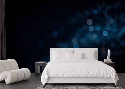 Abstract Bokeh blurred color light Wall mural