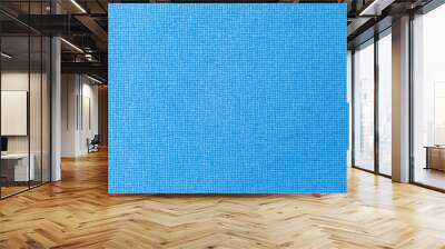 blue fabric texture Wall mural