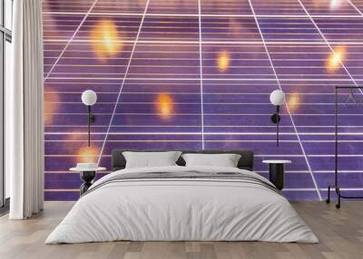 Solar cell for generating electricity Wall mural