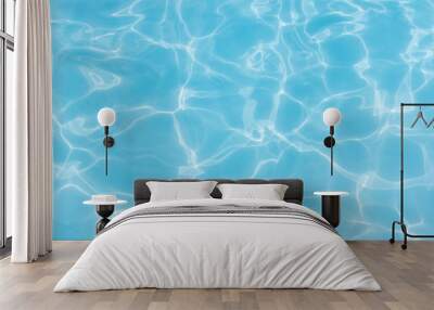 water in swimming pool Wall mural