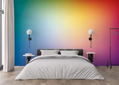 Abstract degradation background, rainbow mesh gradient, pattern for you presentation, vector design wallpaper Wall mural