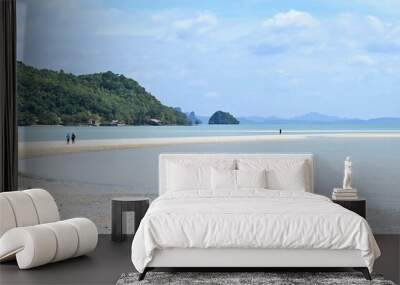 Laem Haad Beach on Koh Yao Yai in Phang Nga Province Wall mural