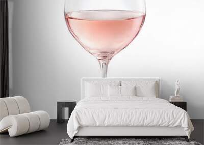 Waterford Elegance Rose Wine glass tall crystal bowl long stem pale pink wine gentle swirl Wall mural