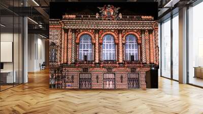 Fête des lumières à Montpellier - Hérault - Région Occitanie Wall mural