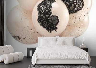 Bunch balloons There are six balloons total three PNG  Elegant b Wall mural