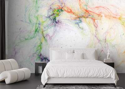 Abstract fractal background Wall mural