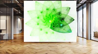 Abstract fractal background Wall mural