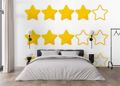 star Wall mural