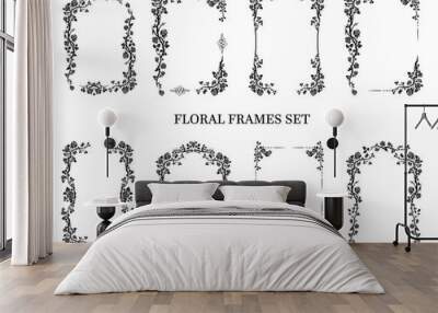 flourish design elements Wall mural