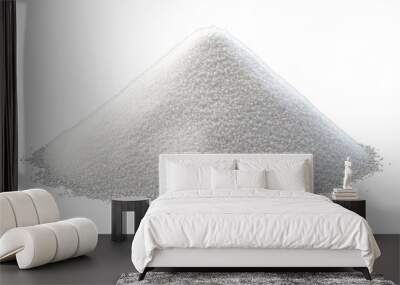 pile of sugar isolated on transparent background cutout Wall mural