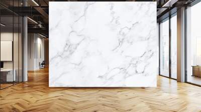 White marble texture for background or tiles floor decorative design. Wall mural