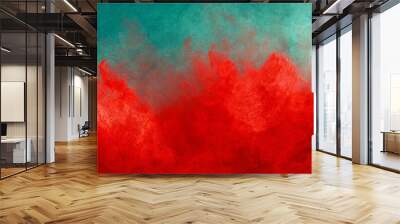 abstract dirty rustic fire red texture trend color 2020 Wall mural