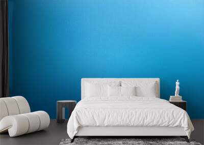 light blue gradient texture background Wall mural