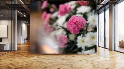 beautiful flowers in wonderful day Wall mural