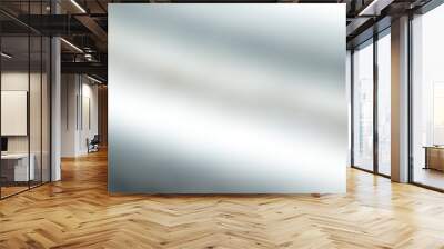 Abstract silver white gold smooth gradient background. Wall mural