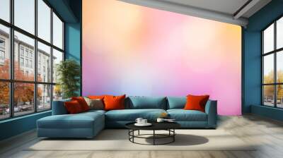 light gradient blurred smooth abstract background Wall mural