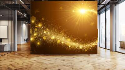 Christmas Stars Wall mural