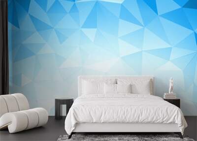 Low poly background Wall mural