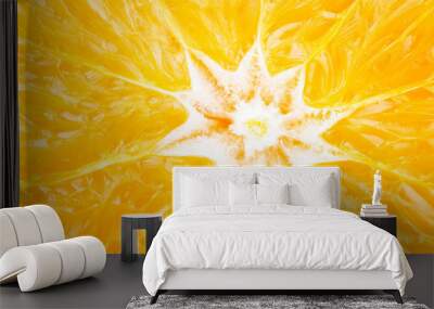 orange. closeup image Wall mural