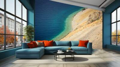 Sea coast Wall mural