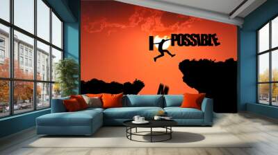 I POSSIBLE Wall mural