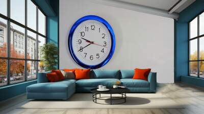 clock on wall Wall mural