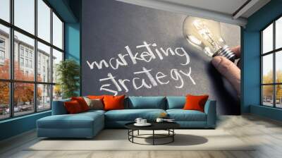 Marketing Strategy Wall mural