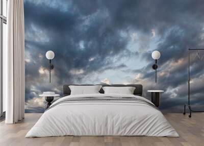 clouds in the sky Wall mural