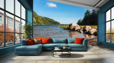 Landscape View of Acadia National Park in Maine Wall mural