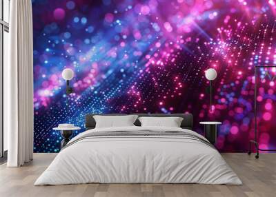 Illustrate Abstract Sophisticated Digital Background Wall mural